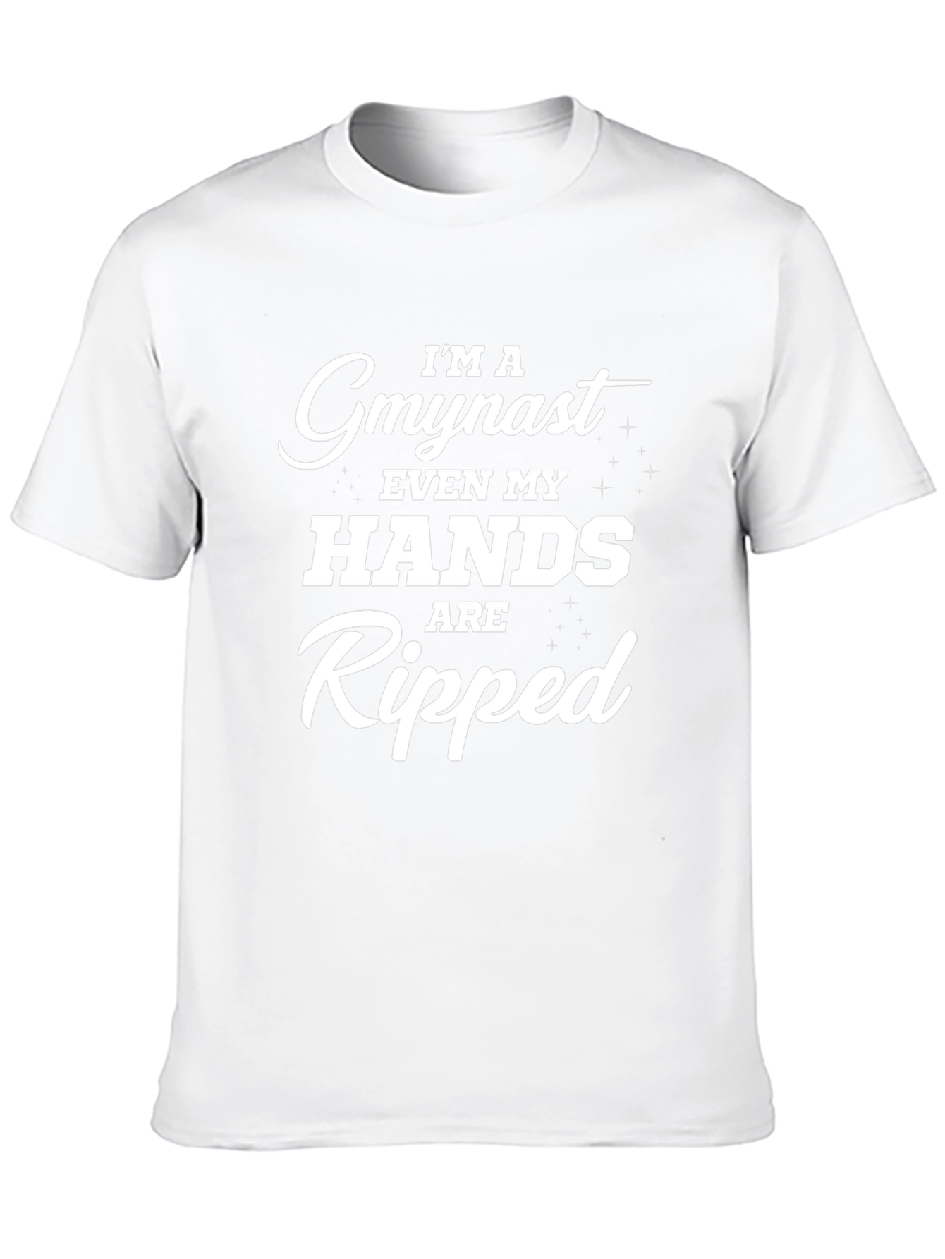 Gymnast Ripped Hands Graphic T-Shirt