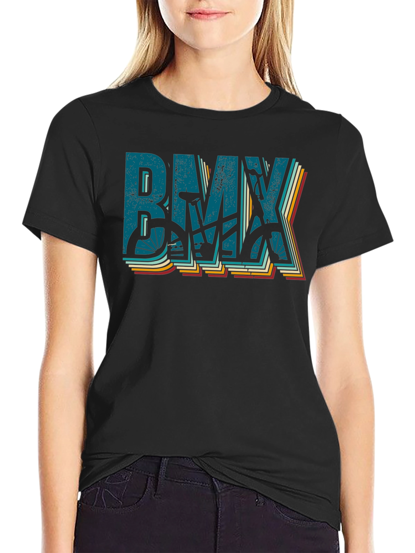 Retro BMX Bike Graphic T-Shirt