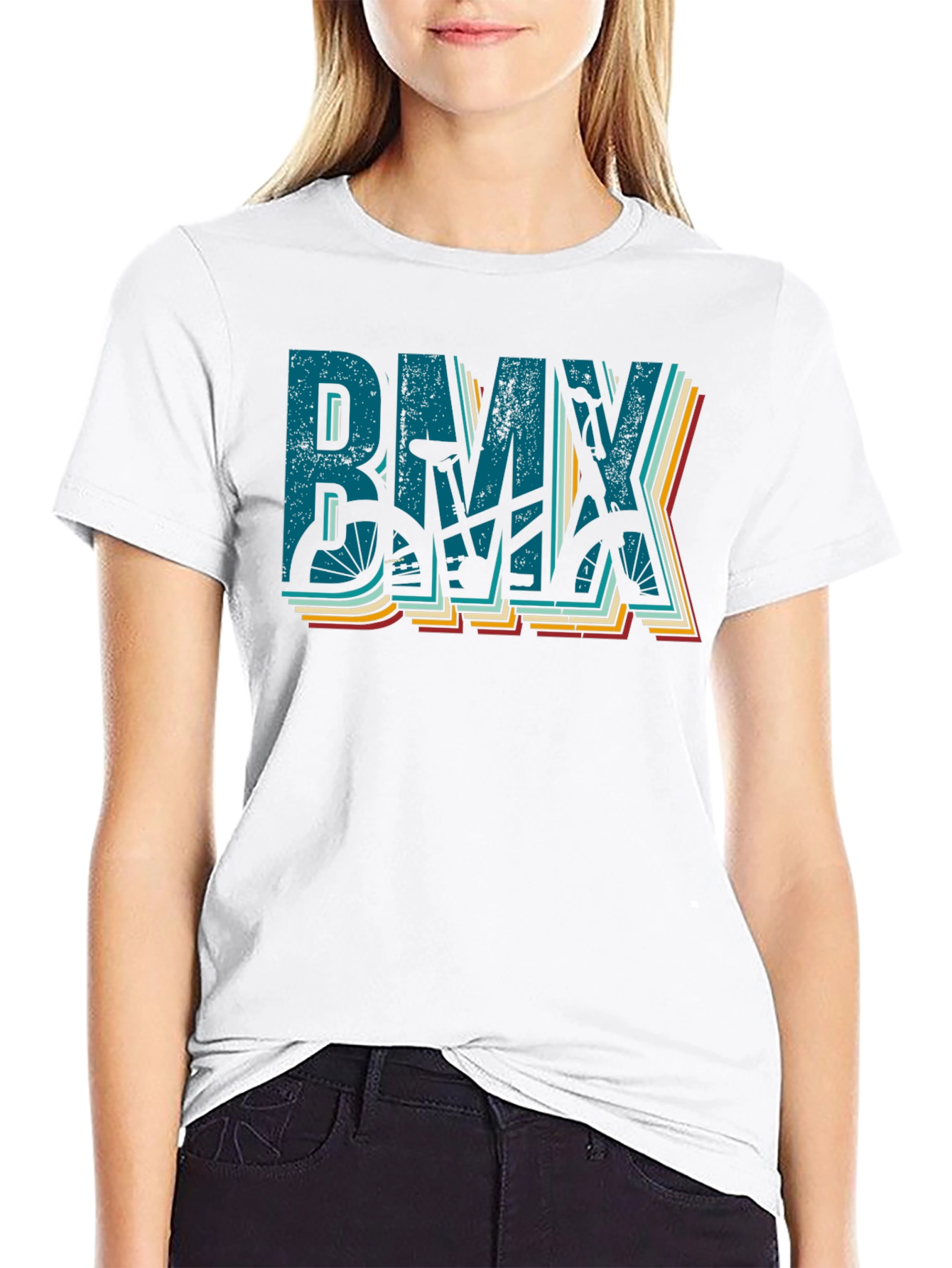 Retro BMX Bike Graphic T-Shirt