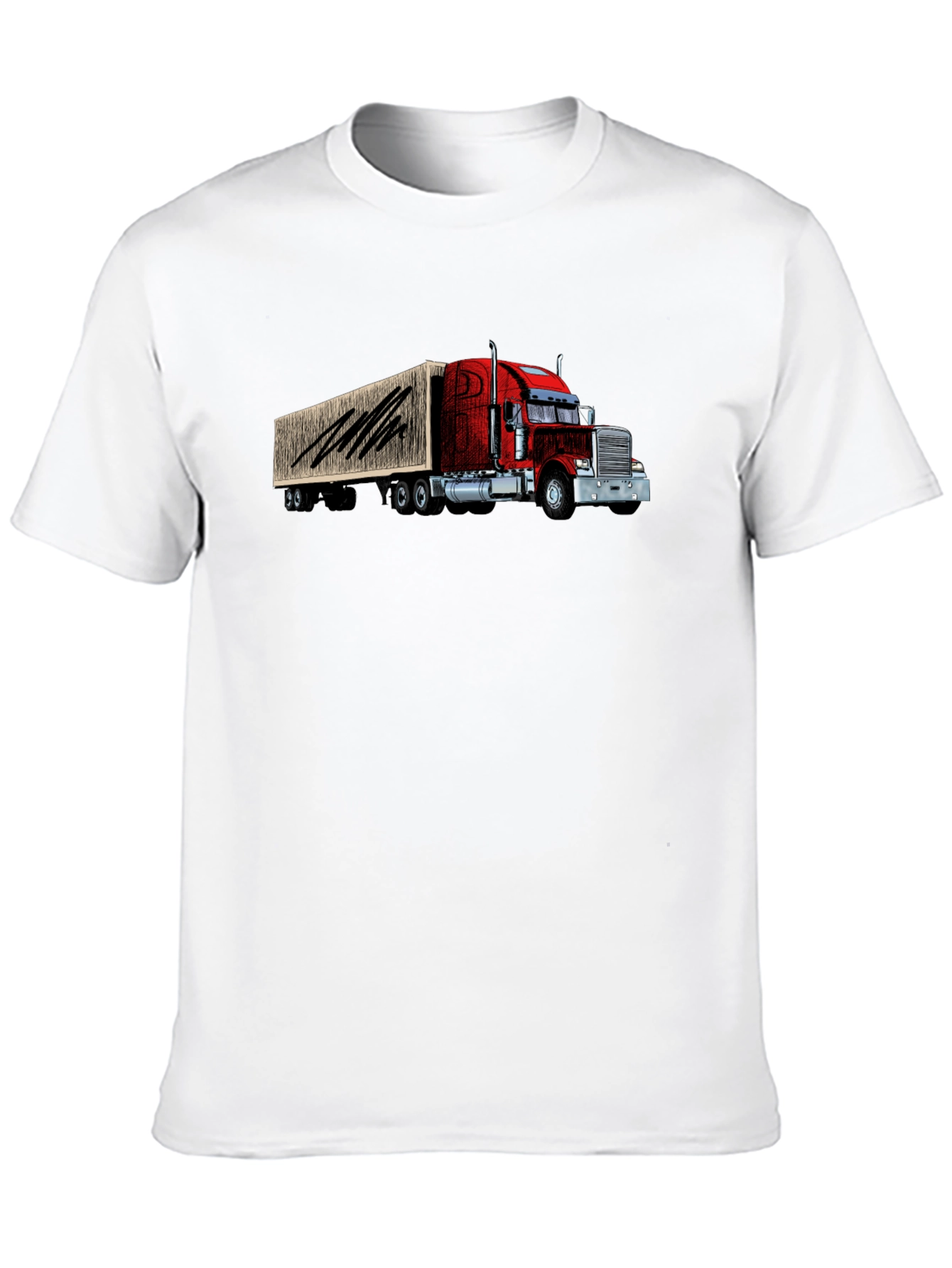 Truck Graphic Black T-Shirt