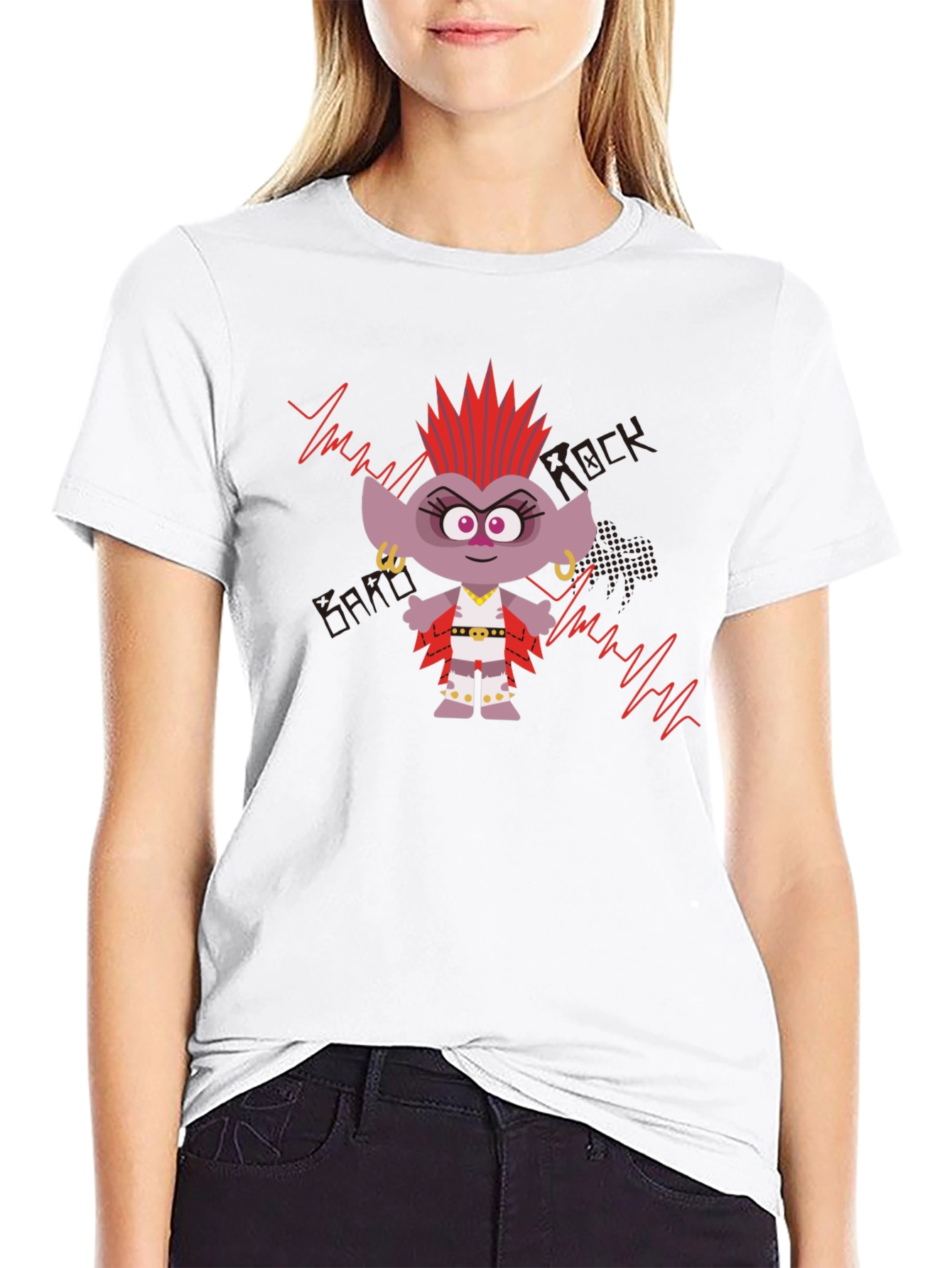 Trolls World Tour Queen Barb Graphic T-Shirt