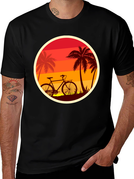 Sunset Bike Ride T-Shirt