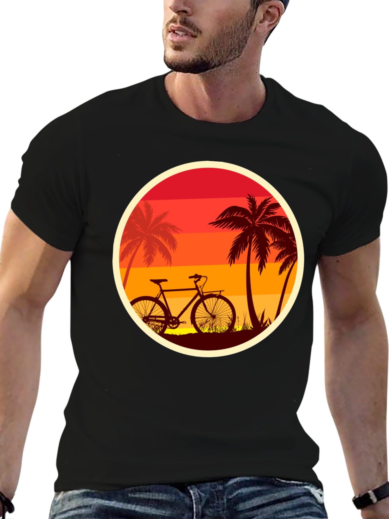 Sunset Bike Ride T-Shirt