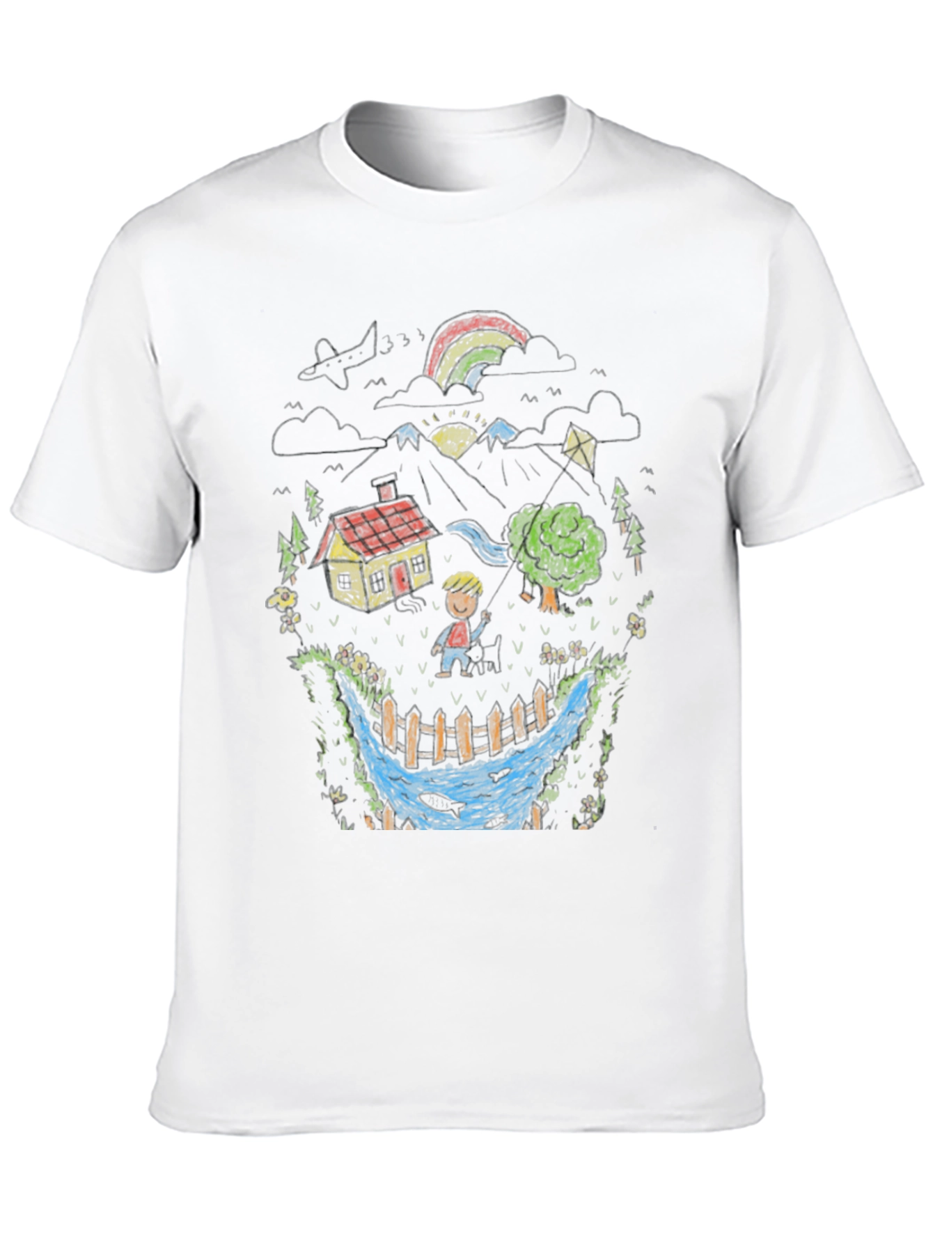 Nature Doodle T-Shirt - Artistic Menswear