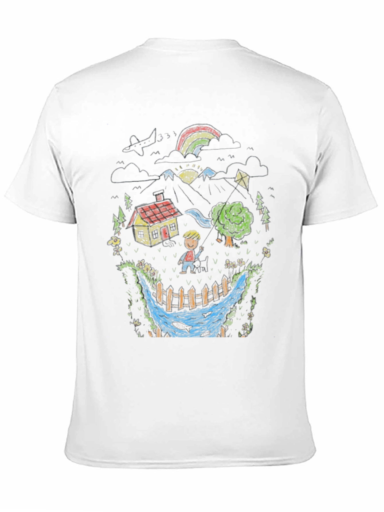 Nature Doodle T-Shirt - Artistic Menswear