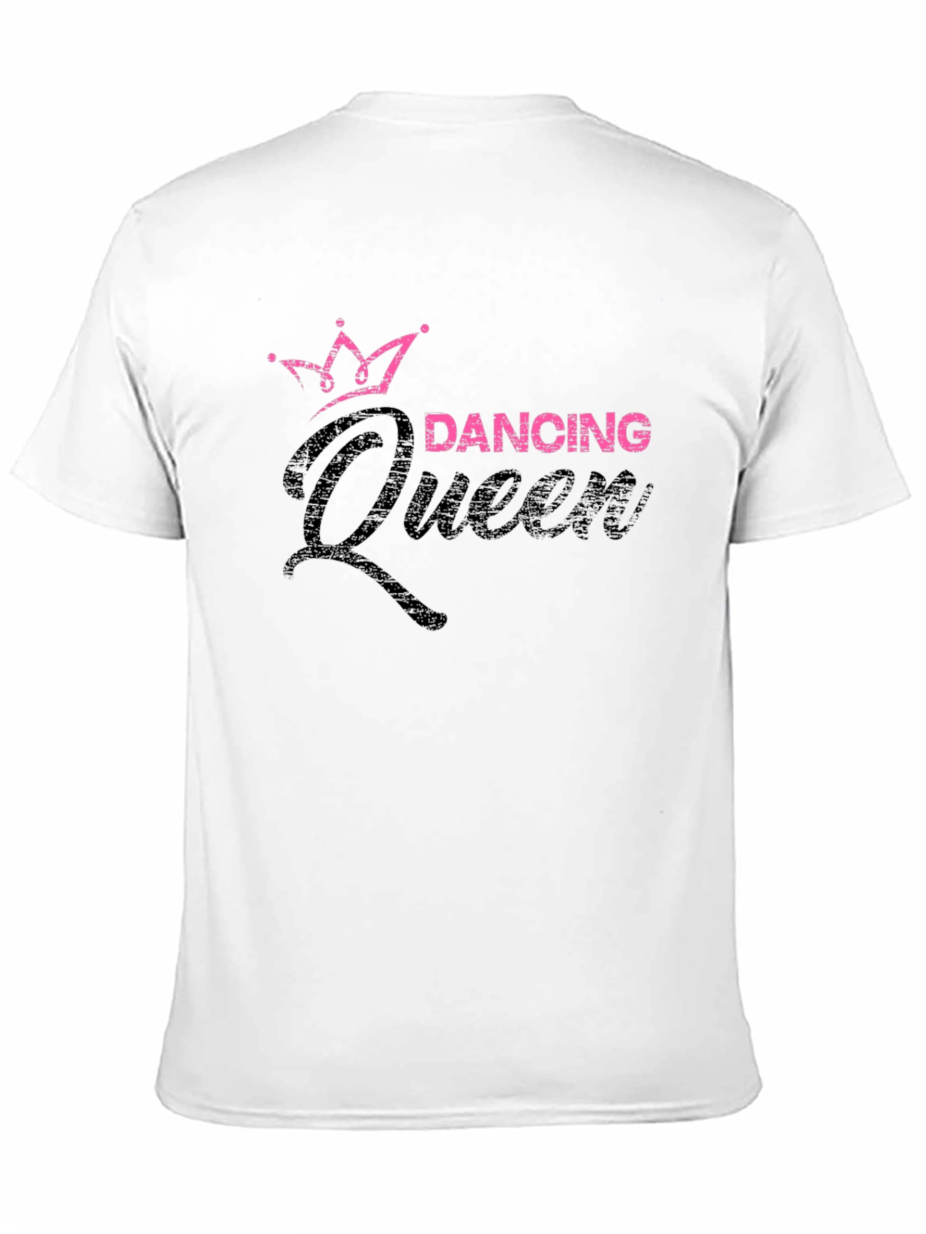 Dancing Queen Black T-Shirt - Fun Graphic Tee