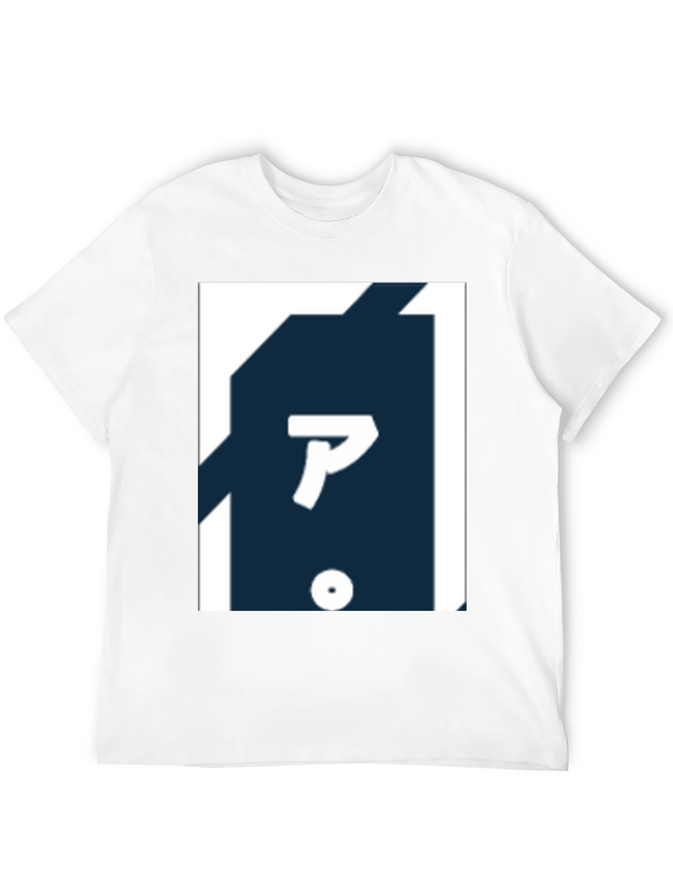 Graphic T-Shirt with Japanese Lettering