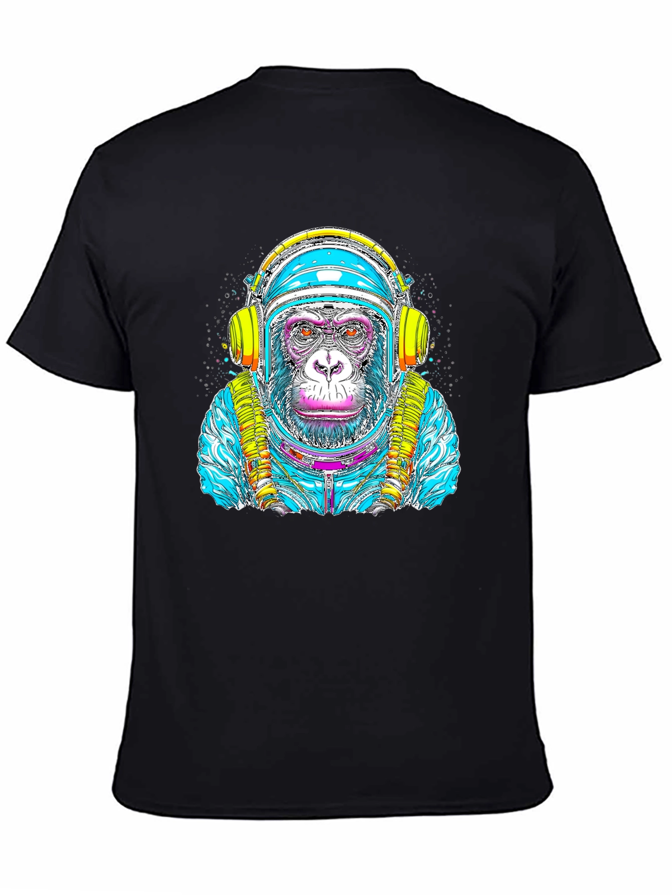 Astronaut Monkey Graphic Tee - Cool Space Ape Design