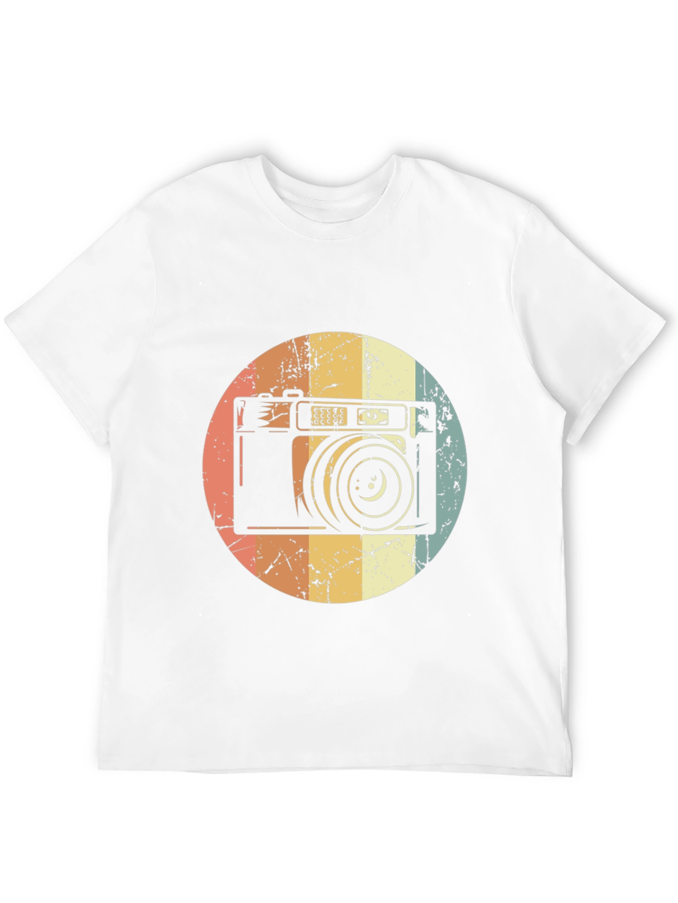 Retro Camera Graphic T-Shirt