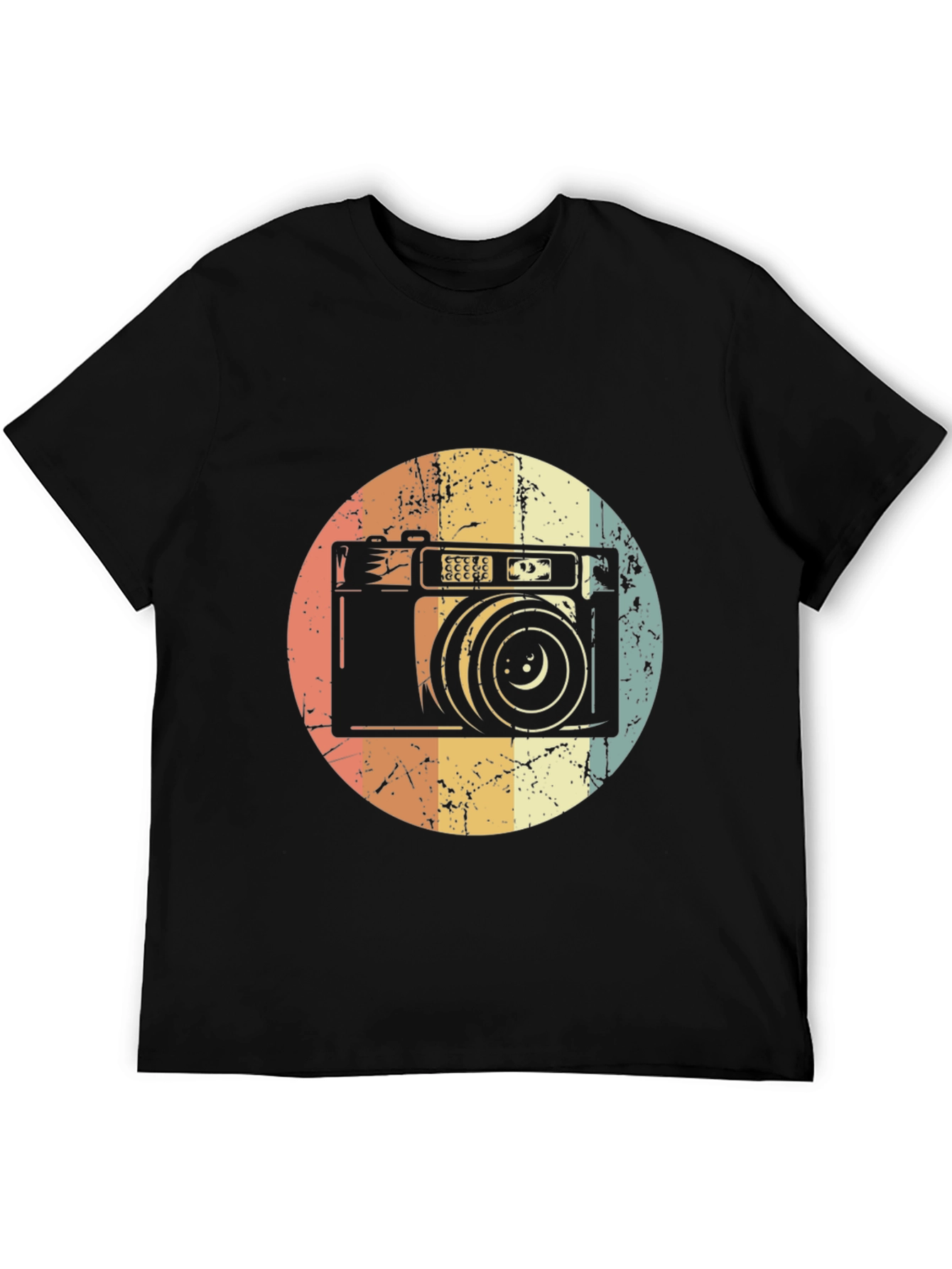 Retro Camera Graphic T-Shirt