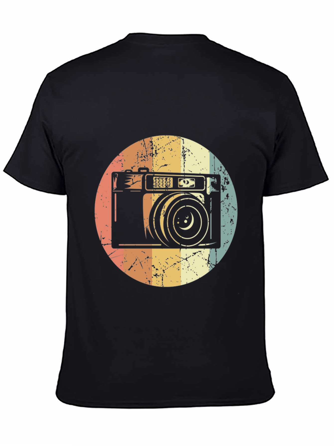 Retro Camera Graphic T-Shirt