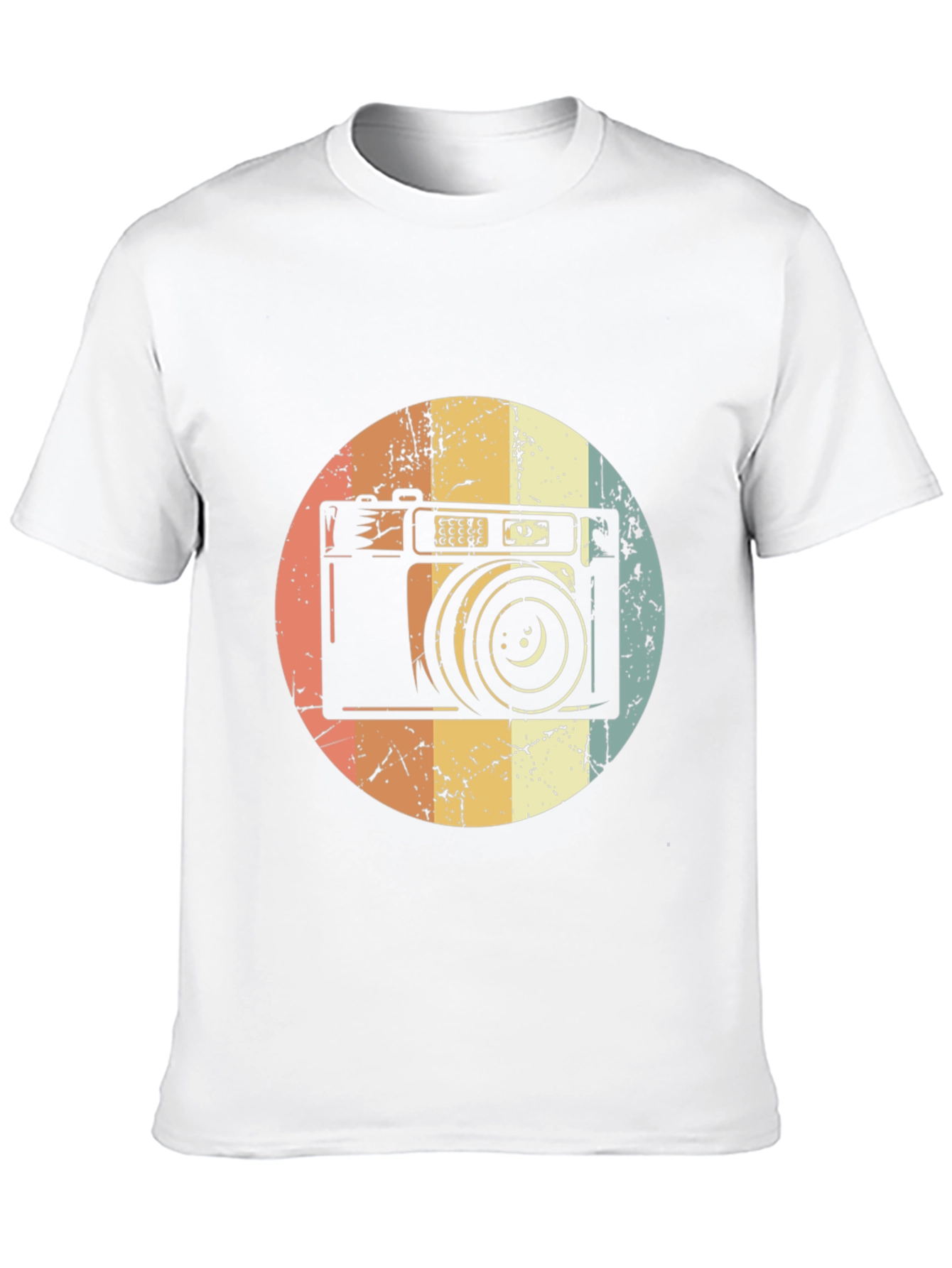 Retro Camera Graphic T-Shirt