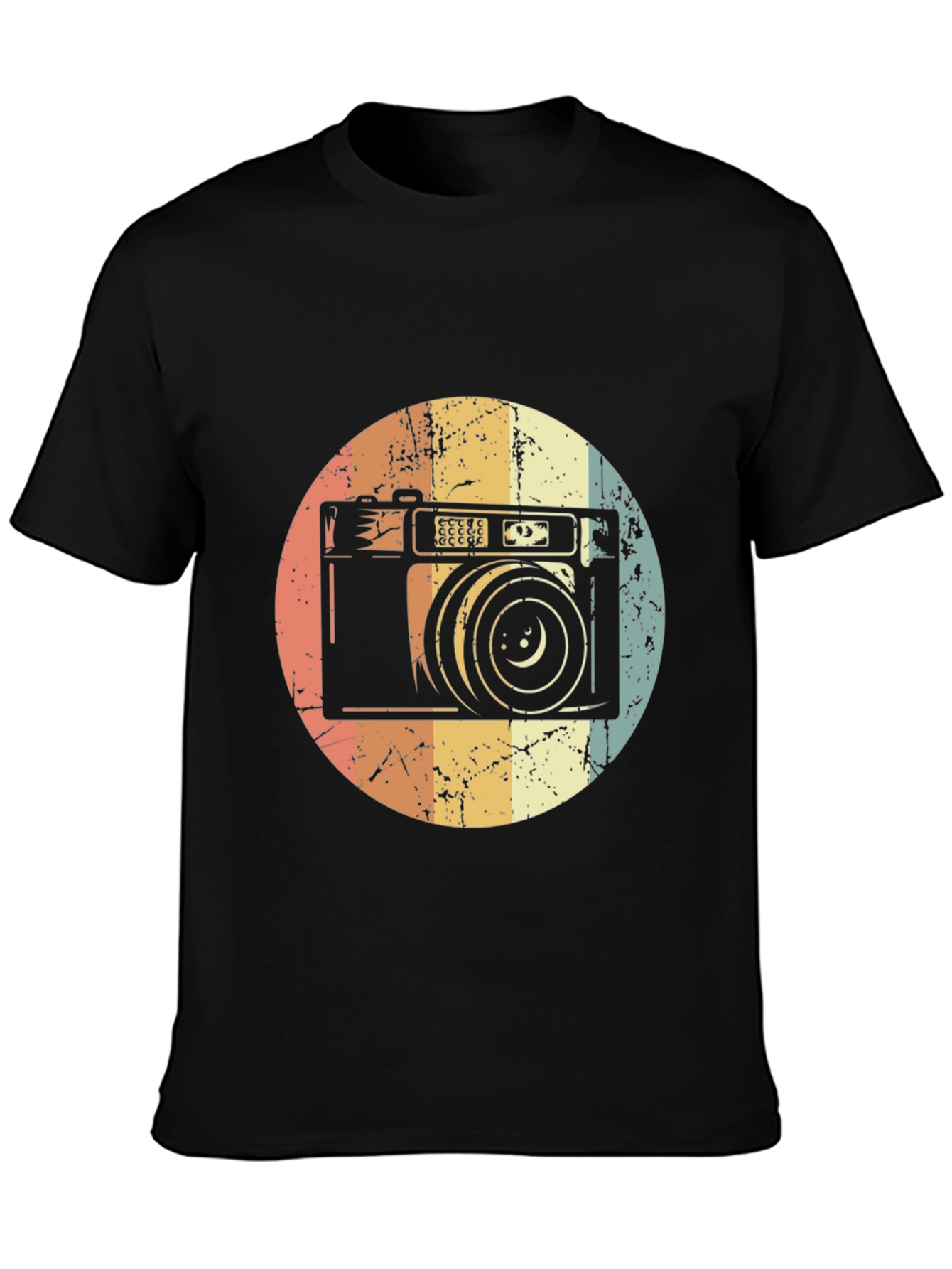Retro Camera Graphic T-Shirt