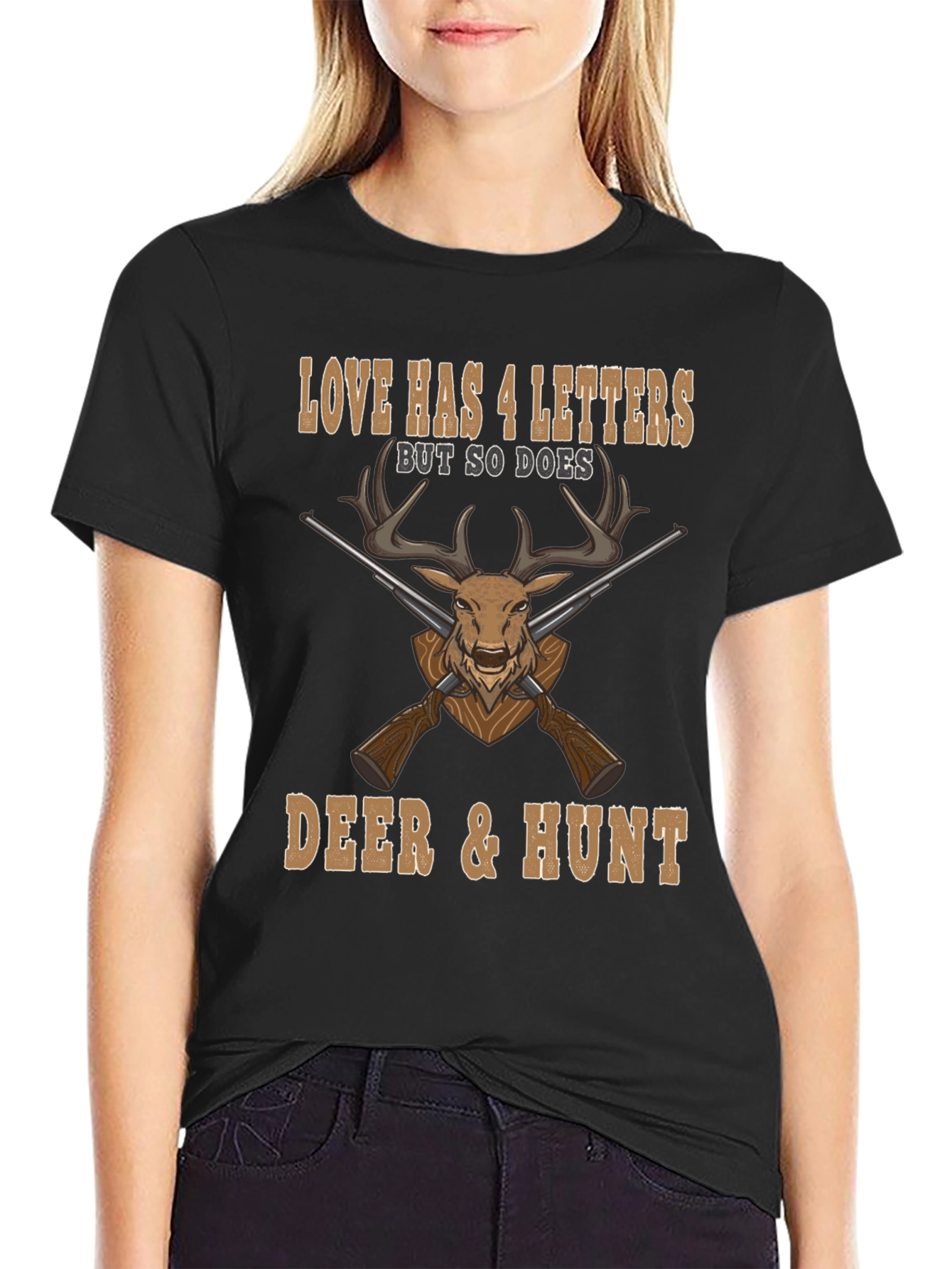 Love Deer and Hunt T-Shirt