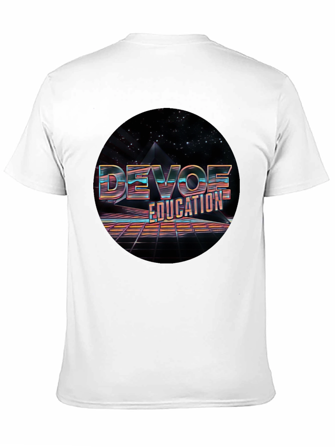 Retro Devoe Education Graphic Tee - Black