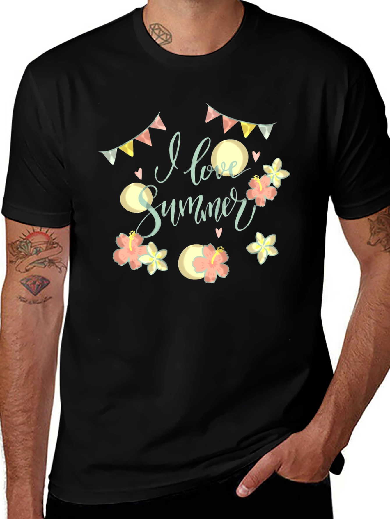 I Love Summer Graphic Tee