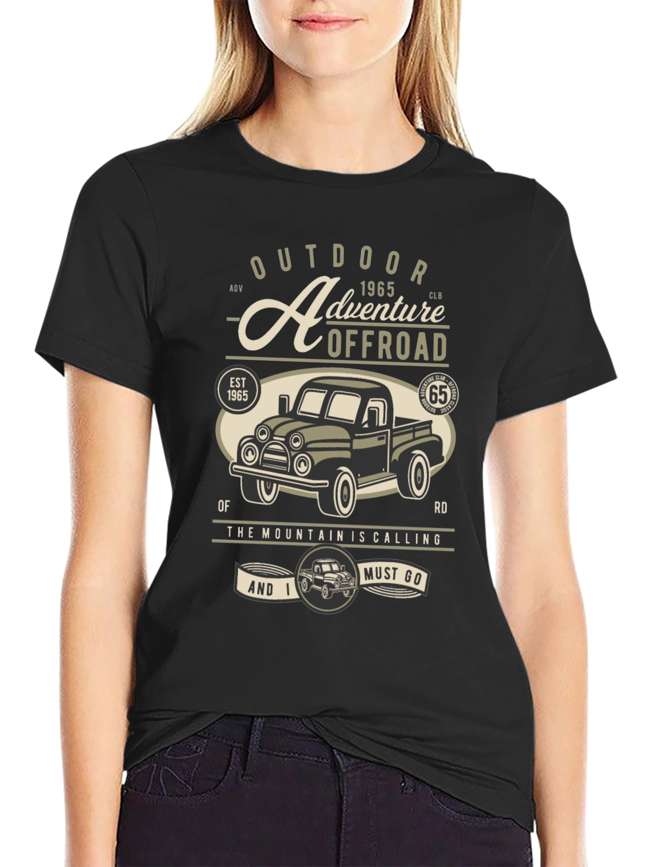 Outdoor Adventure Offroad T-Shirt - Mountain Calling Tee