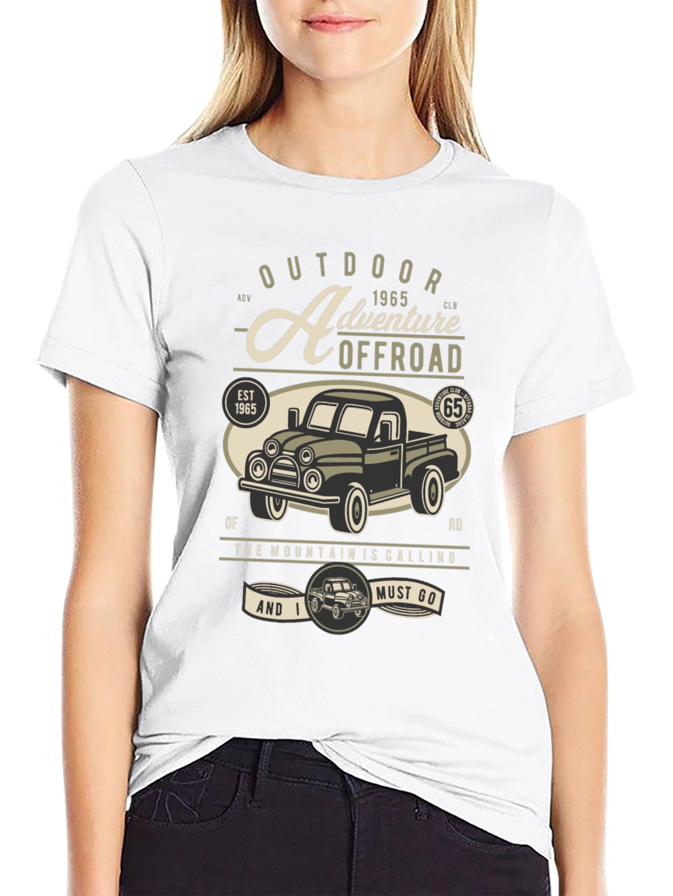 Outdoor Adventure Offroad T-Shirt - Mountain Calling Tee