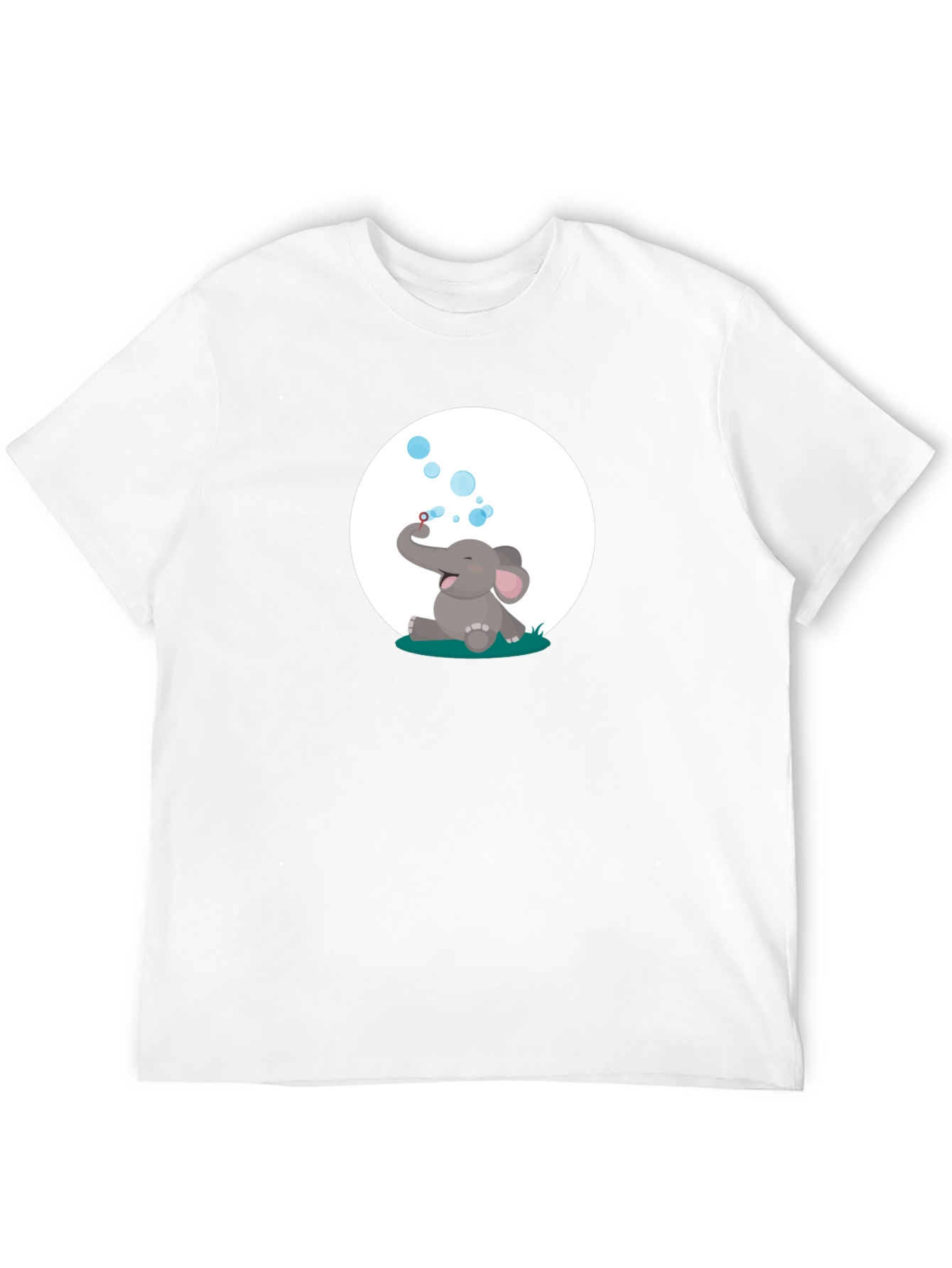 Elephant Bubbles Graphic Tee