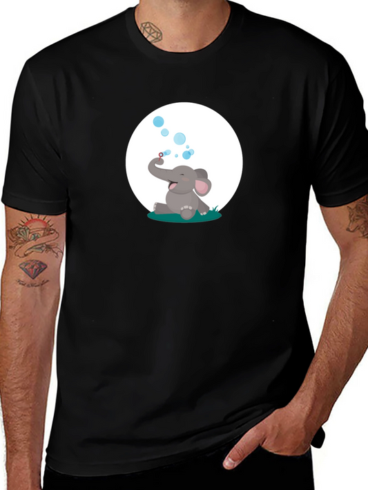 Elephant Bubbles Graphic Tee