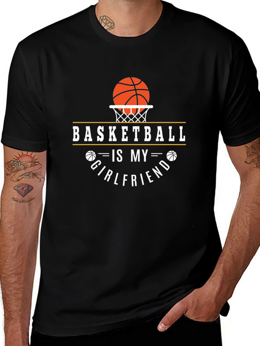 Basketball is My Girlfriend Graphic Tee