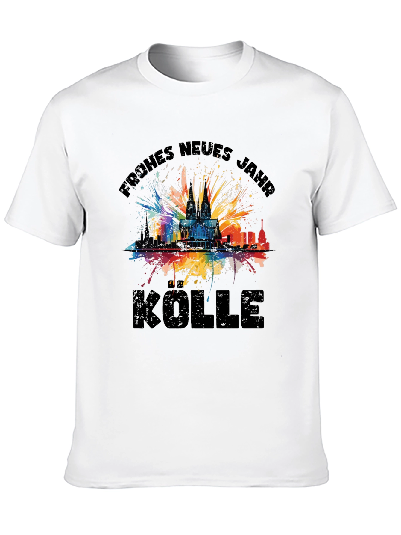 Frohes Neues Jahr Kolle T-Shirt