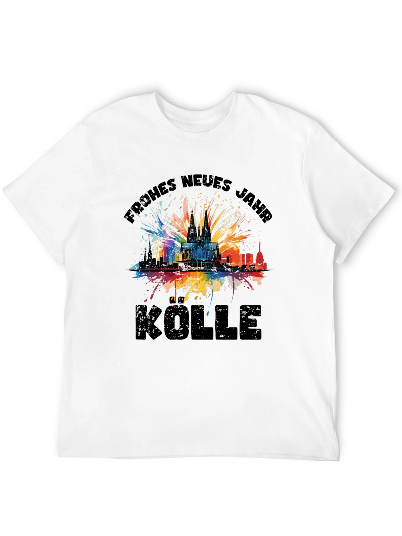 Frohes Neues Jahr Kolle T-Shirt