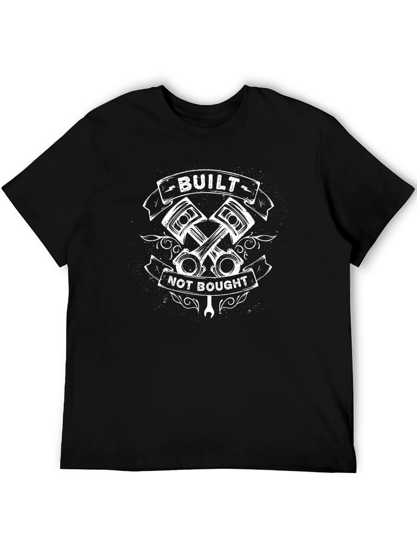 Built Not Bought Engine Pistons Graphic T-Shirt