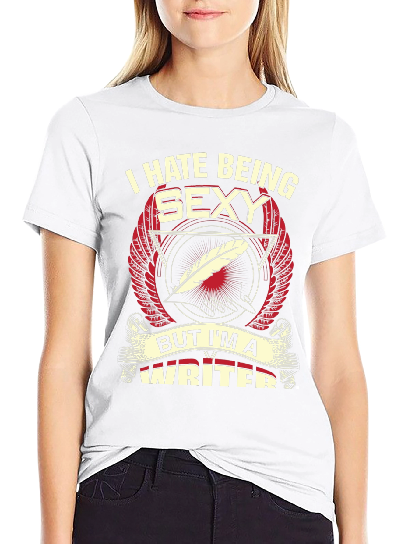 I Hate Being Sexy Writer T-Shirt
