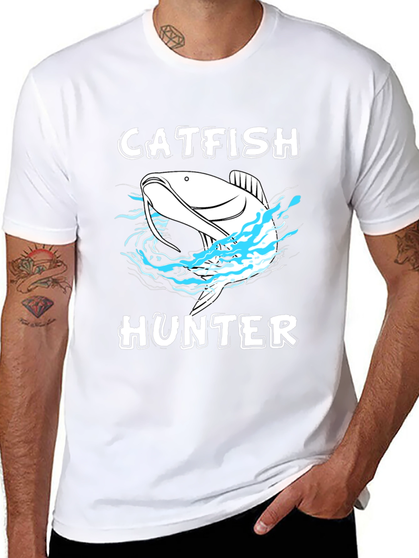 Catfish Hunter Graphic Tee - Anglers Delight