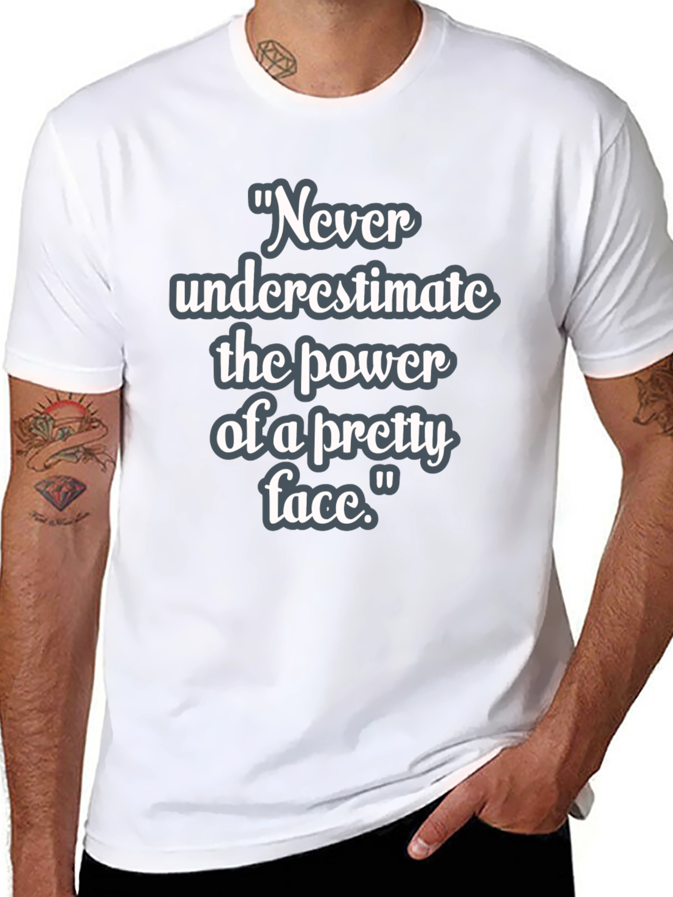 Pretty Face Power T-Shirt
