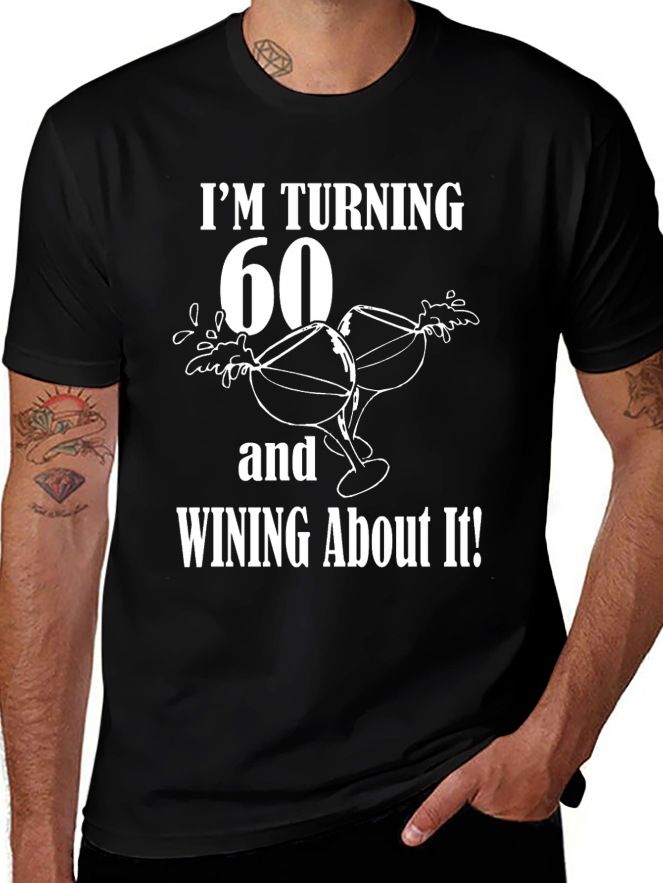 Turning 60 Wine T-Shirt