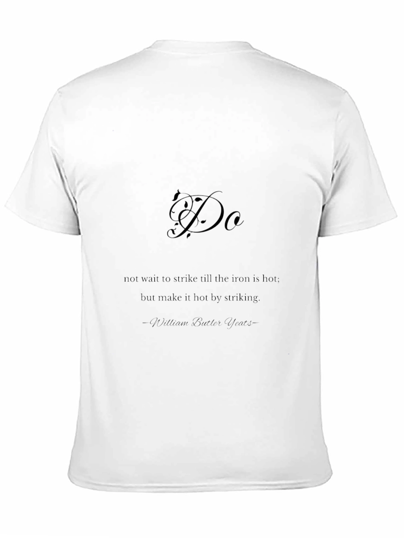 Inspirational Do Black T-Shirt