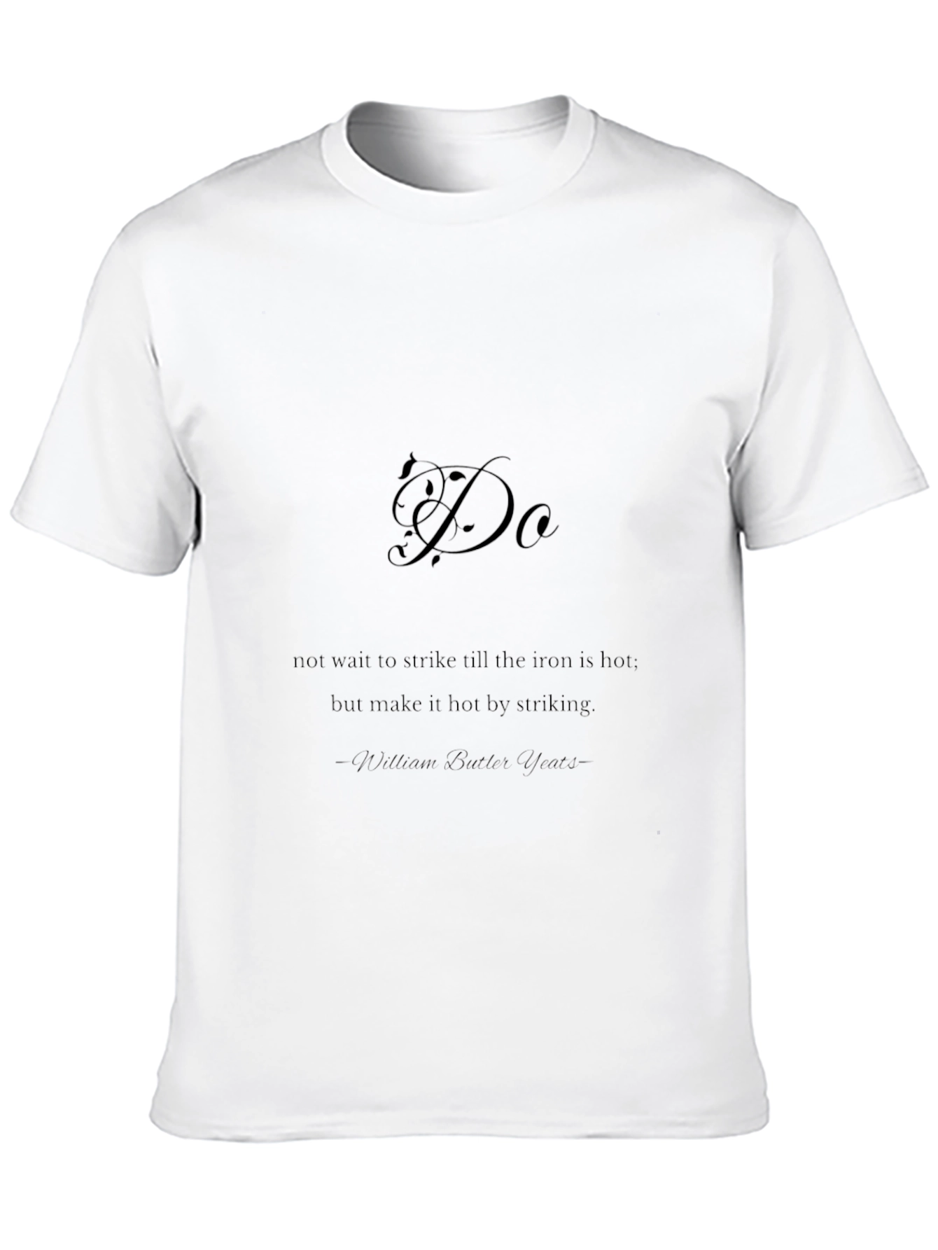 Inspirational Do Black T-Shirt