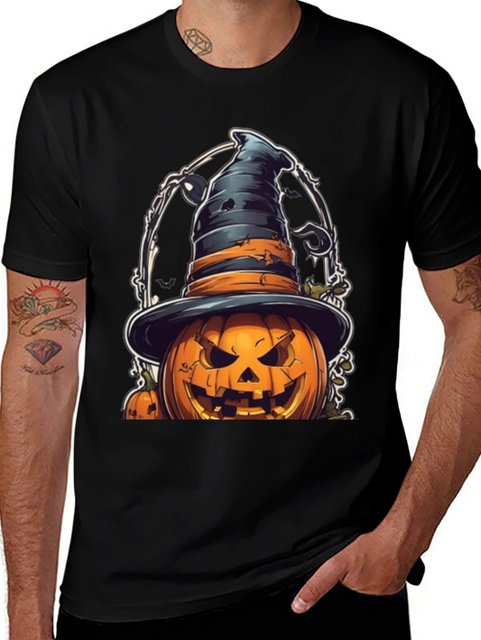 Halloween Pumpkin Witch T-Shirt