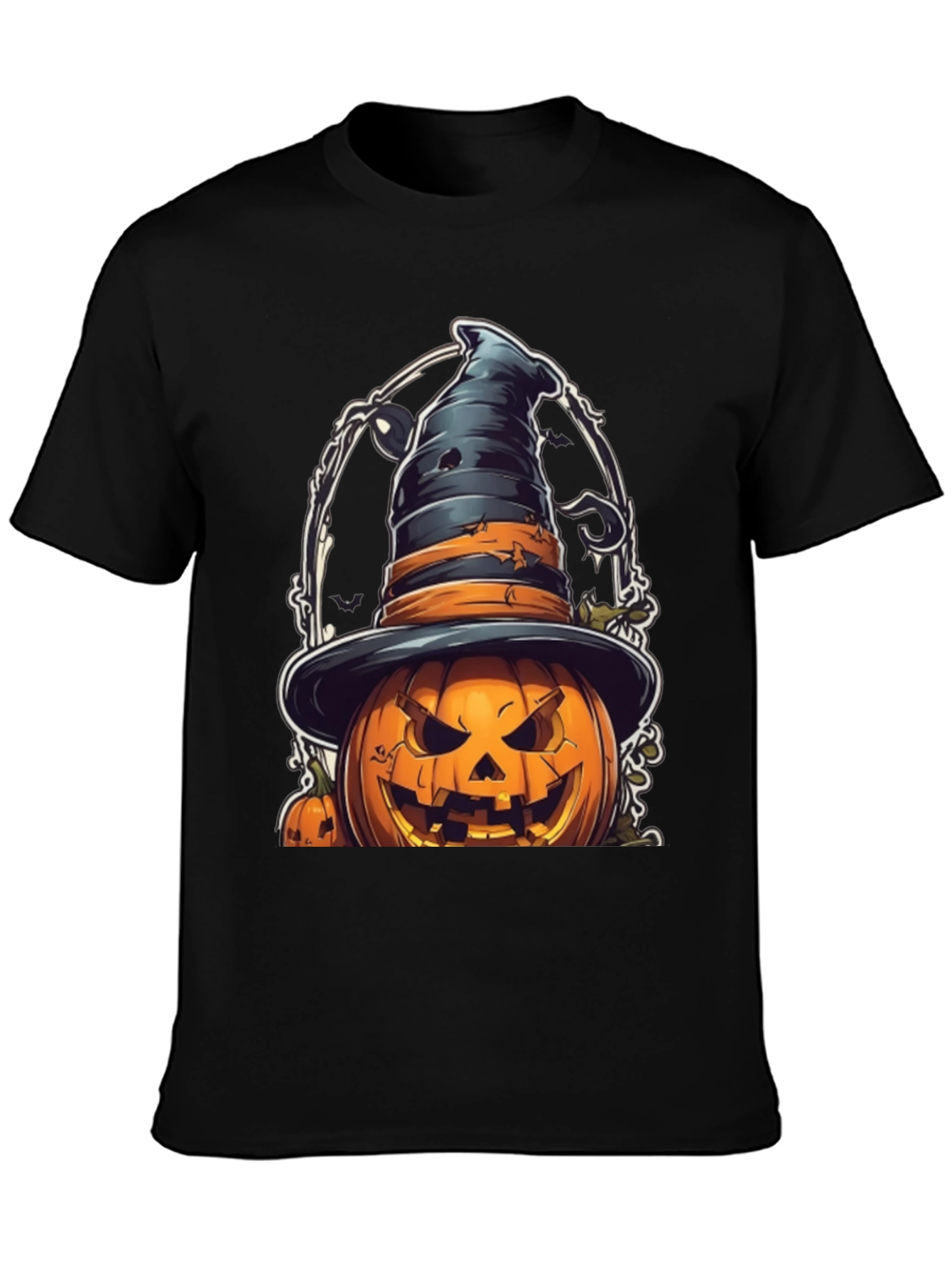 Halloween Pumpkin Witch T-Shirt