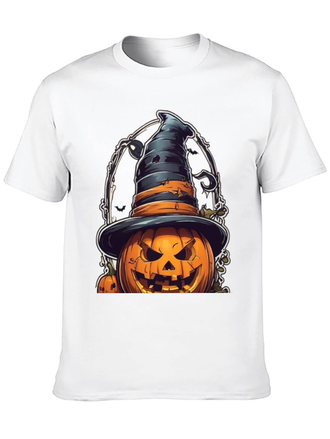 Halloween Pumpkin Witch T-Shirt