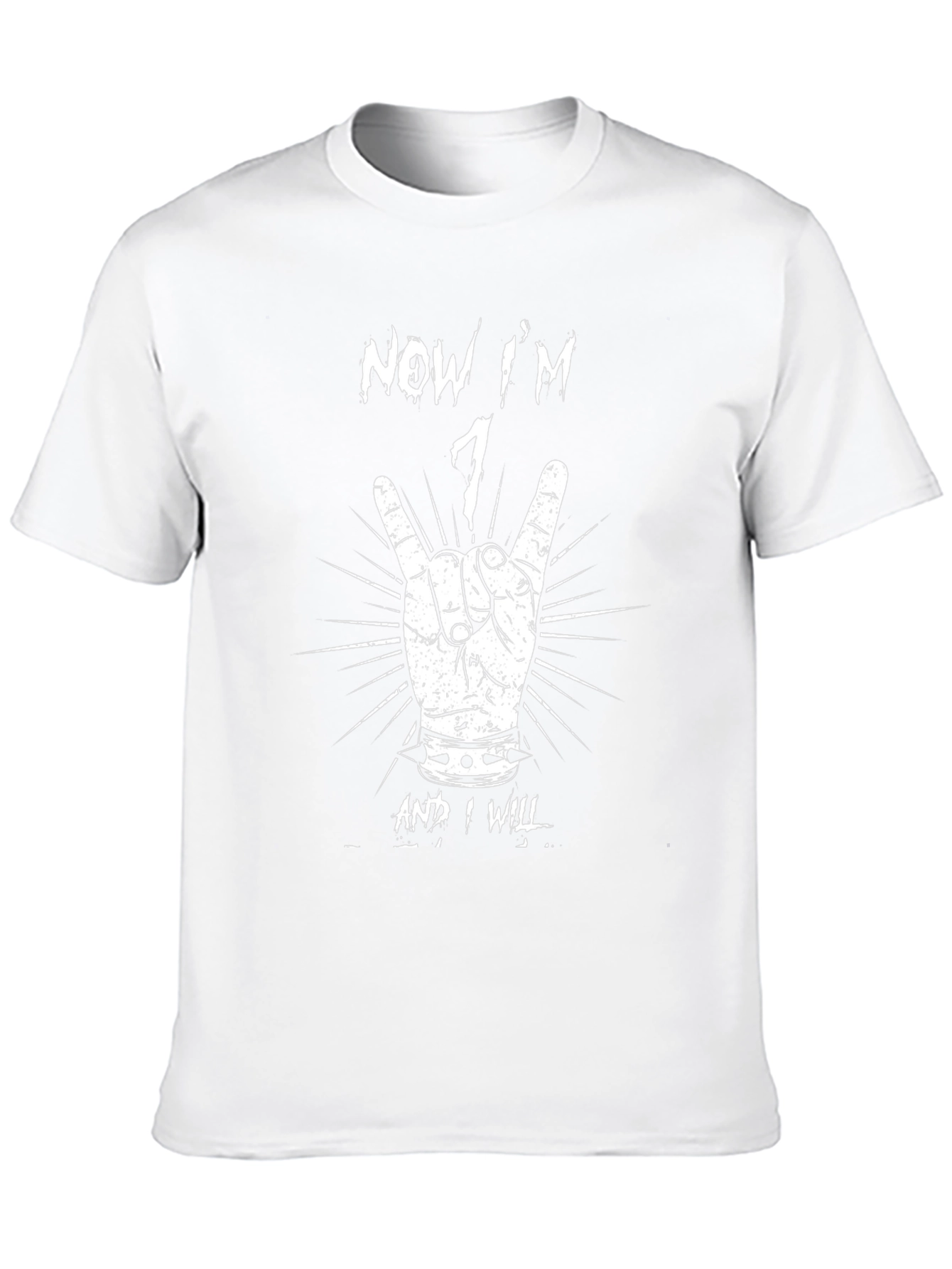 Now Im 1 Shirt - Rock On First Birthday