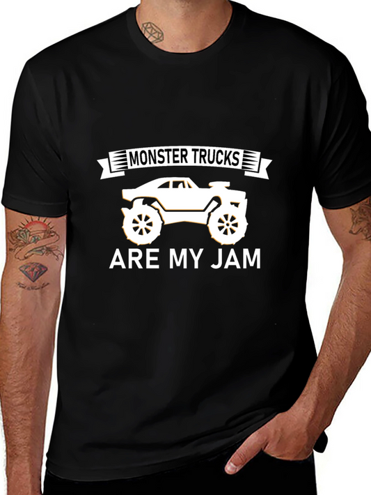 Monster Trucks Are My Jam - Graphic Tee