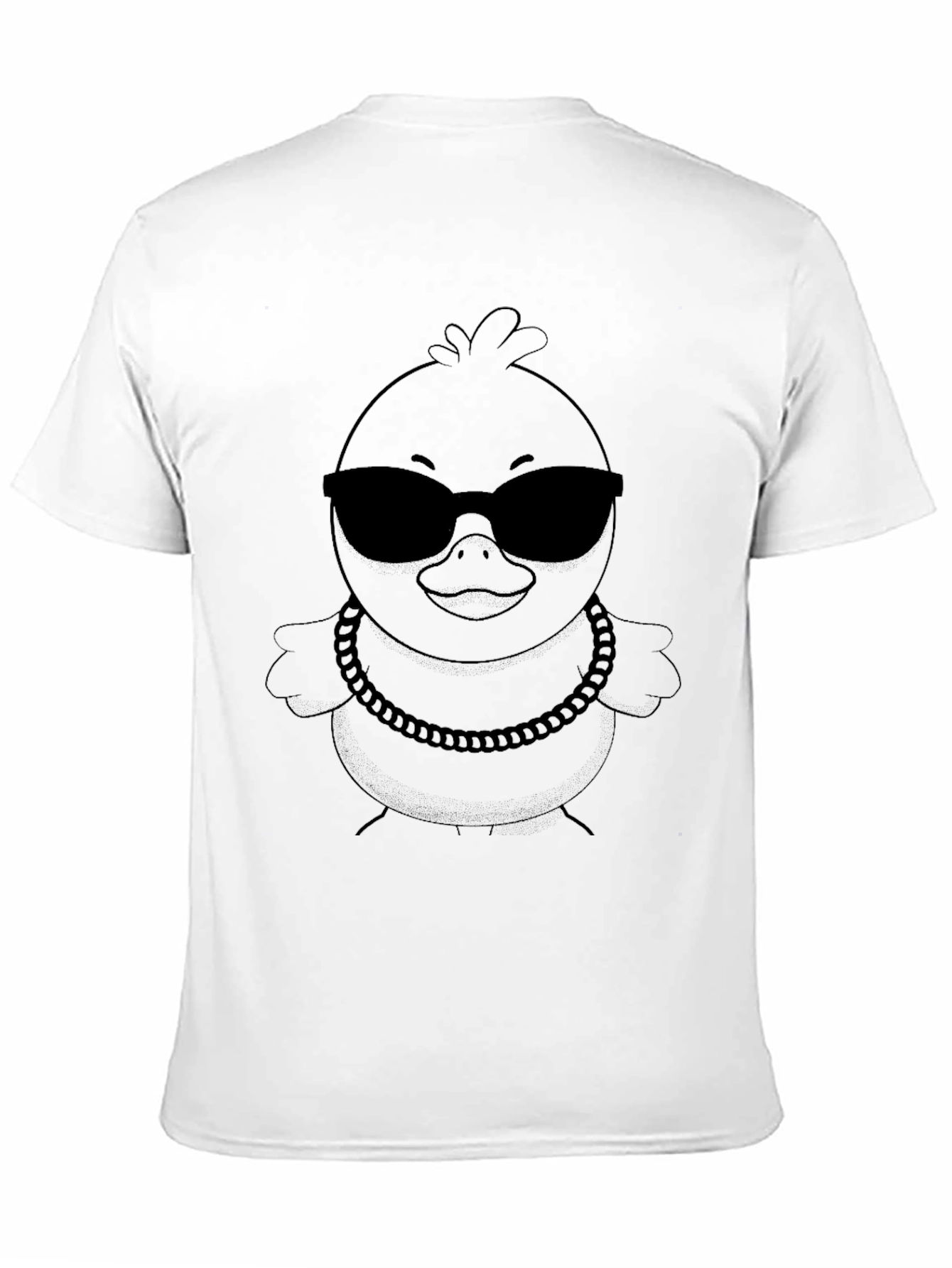 Cool Chick Tee - Black Cotton Graphic Print