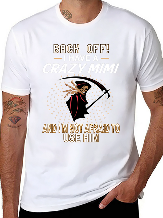 Crazy Mimi T-Shirt - Grim Reaper Graphic Tee