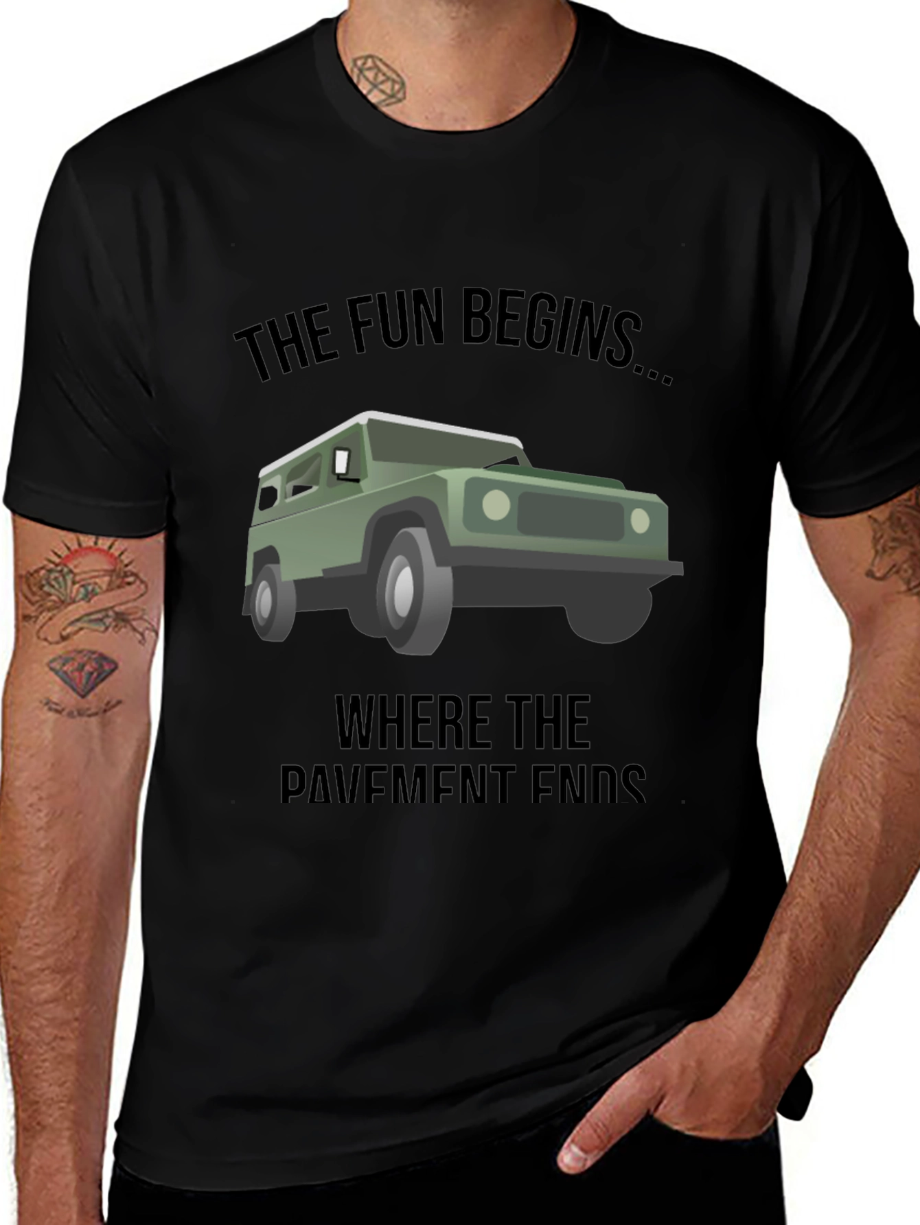 Fun Begins Off-Road T-Shirt