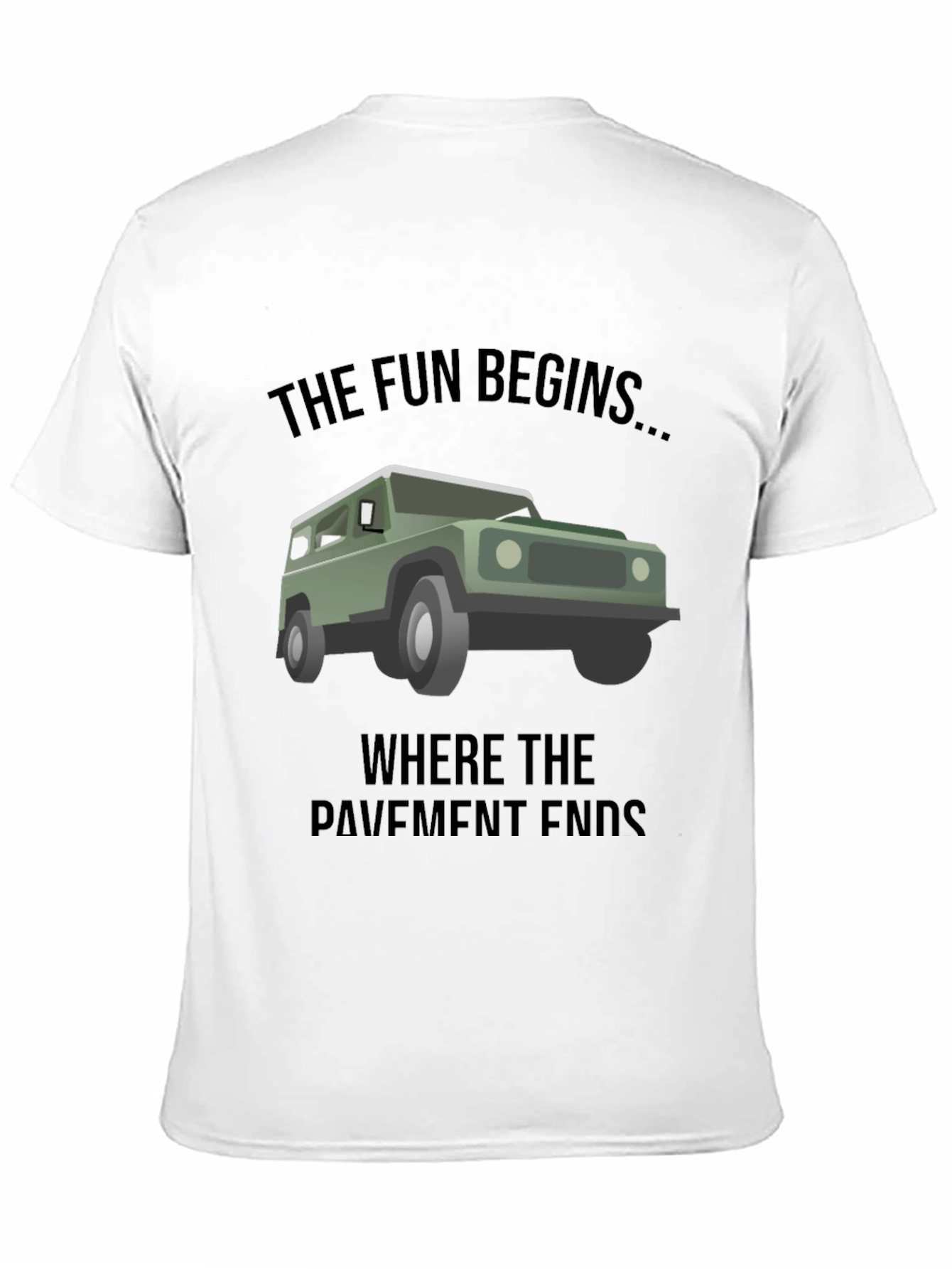 Fun Begins Off-Road T-Shirt