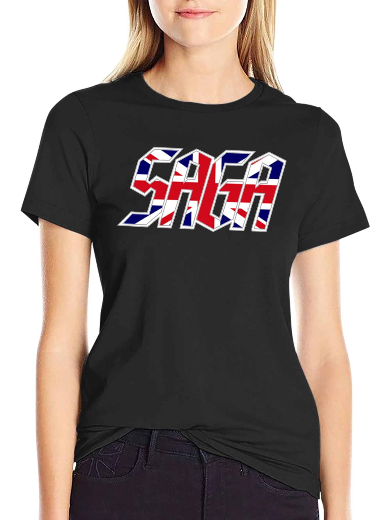 SAGA Union Jack T-Shirt