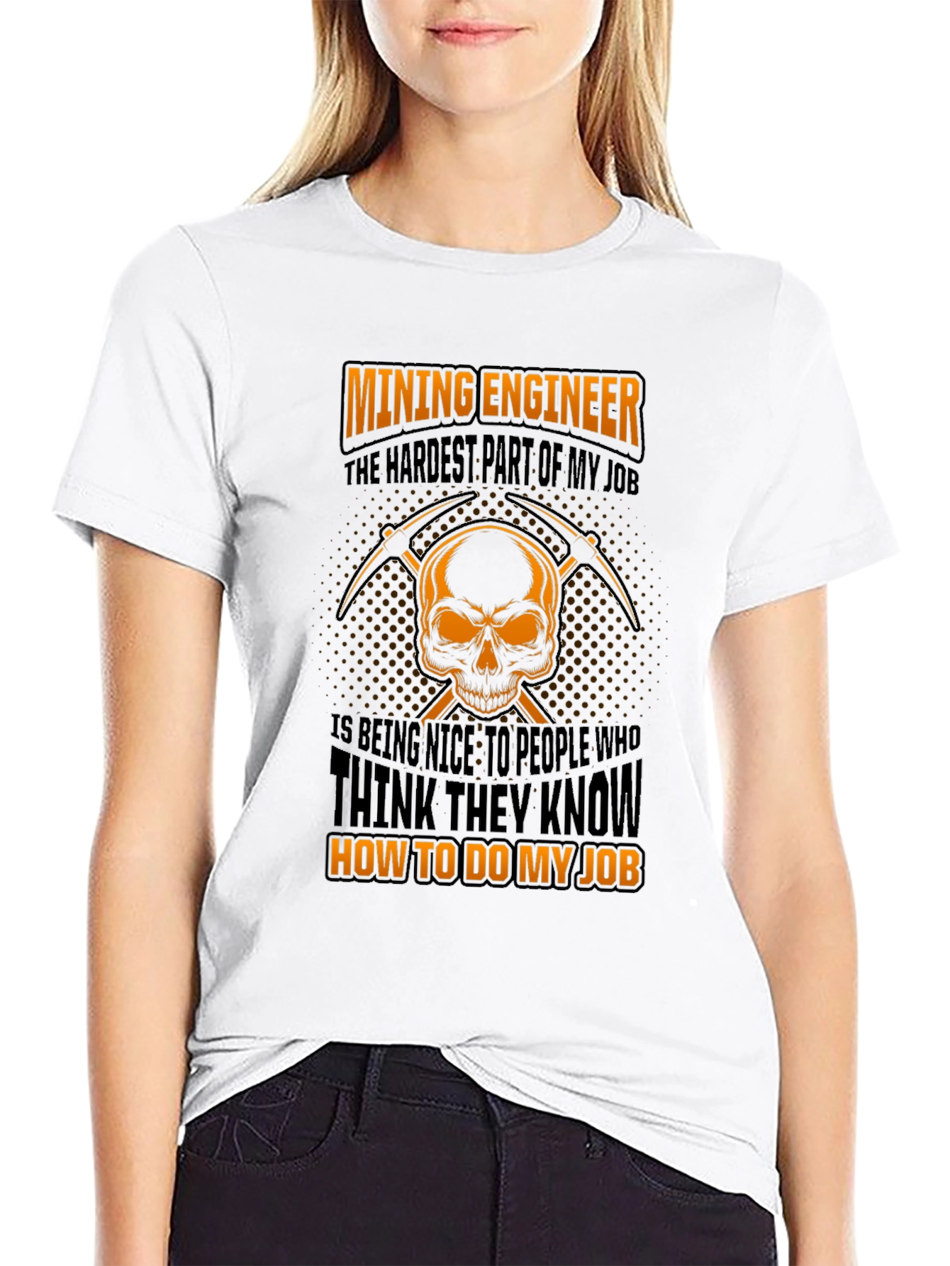 Mining Engineer T-Shirt - Funny Job Saying Graphic Tee