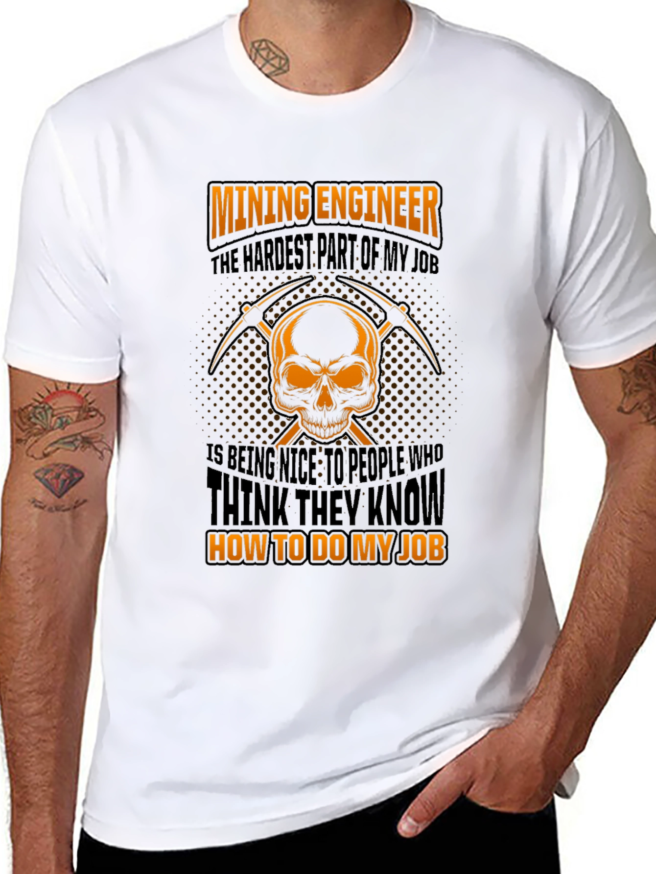 Mining Engineer T-Shirt - Funny Job Saying Graphic Tee