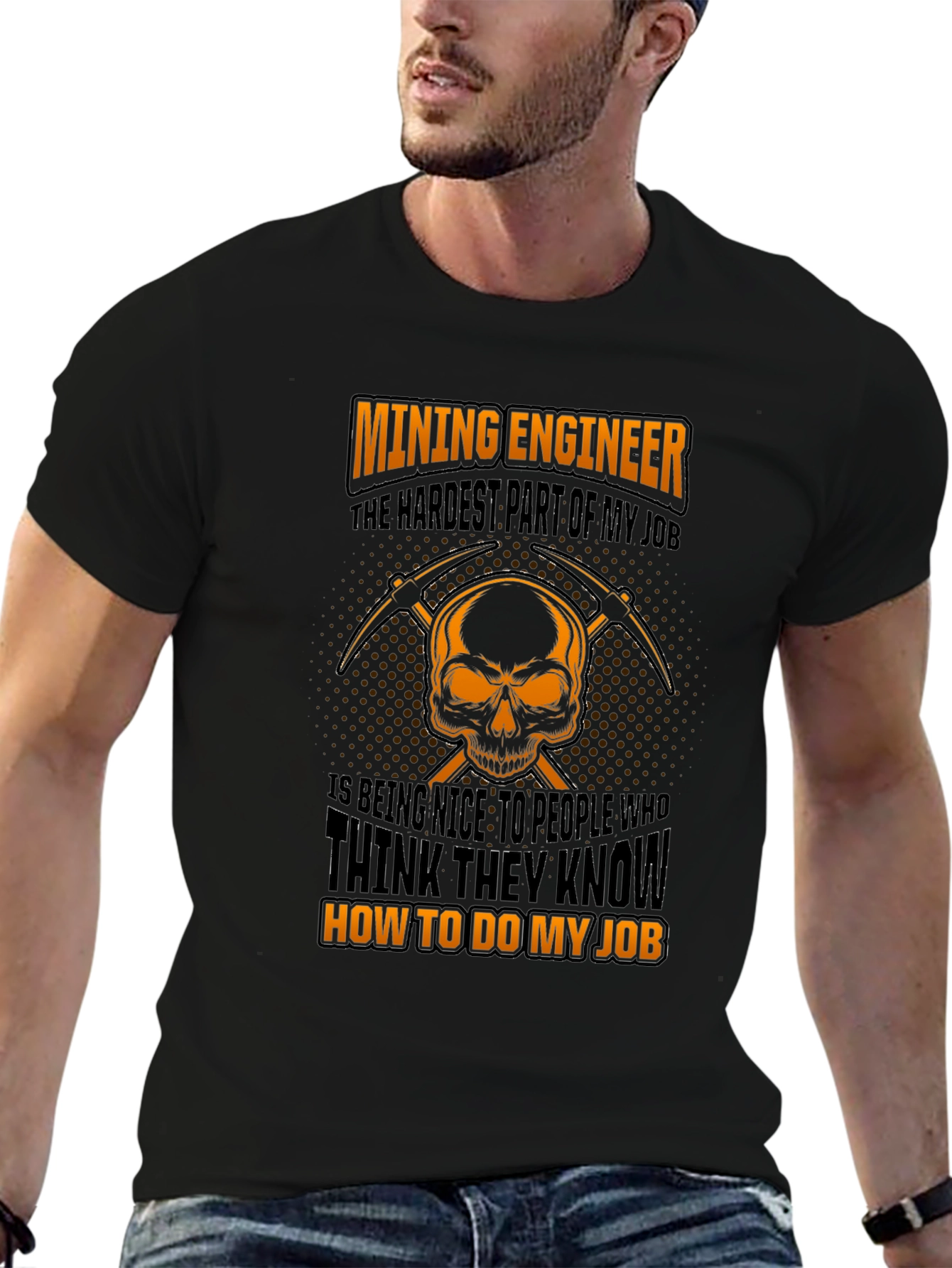 Mining Engineer T-Shirt - Funny Job Saying Graphic Tee