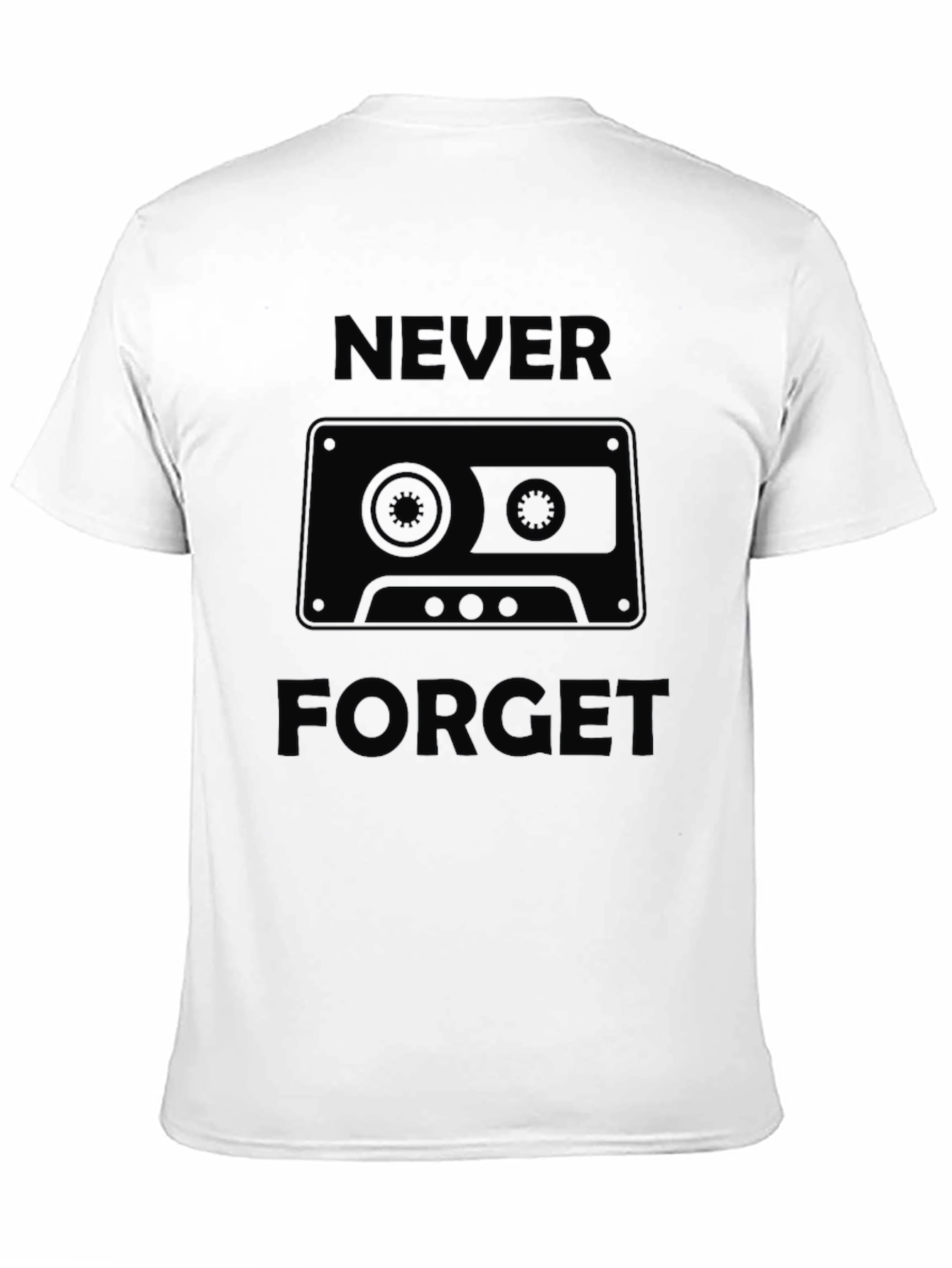 Never Forget Cassette Tape T-Shirt