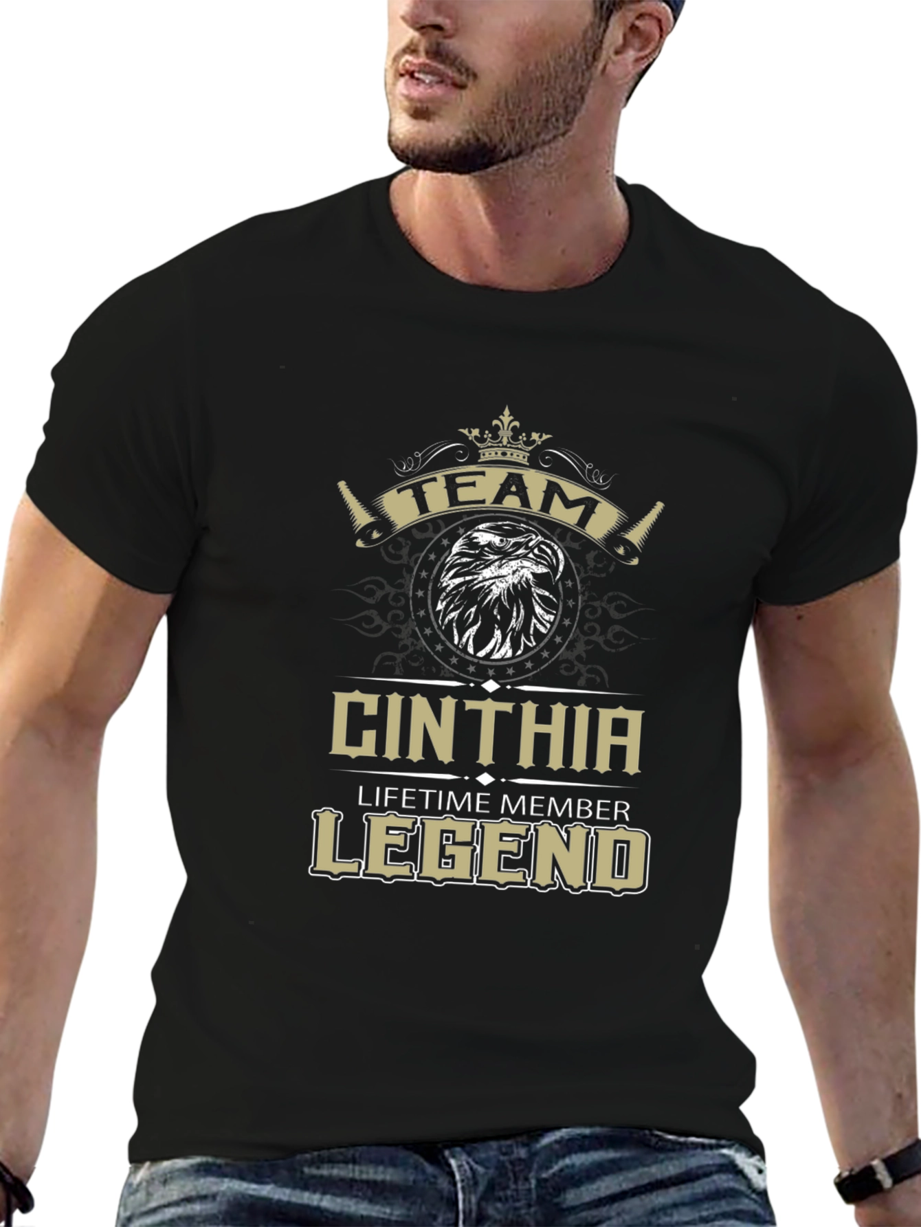 Cinthia Team Legend Tee - Lifetime Member Graphic T-Shirt