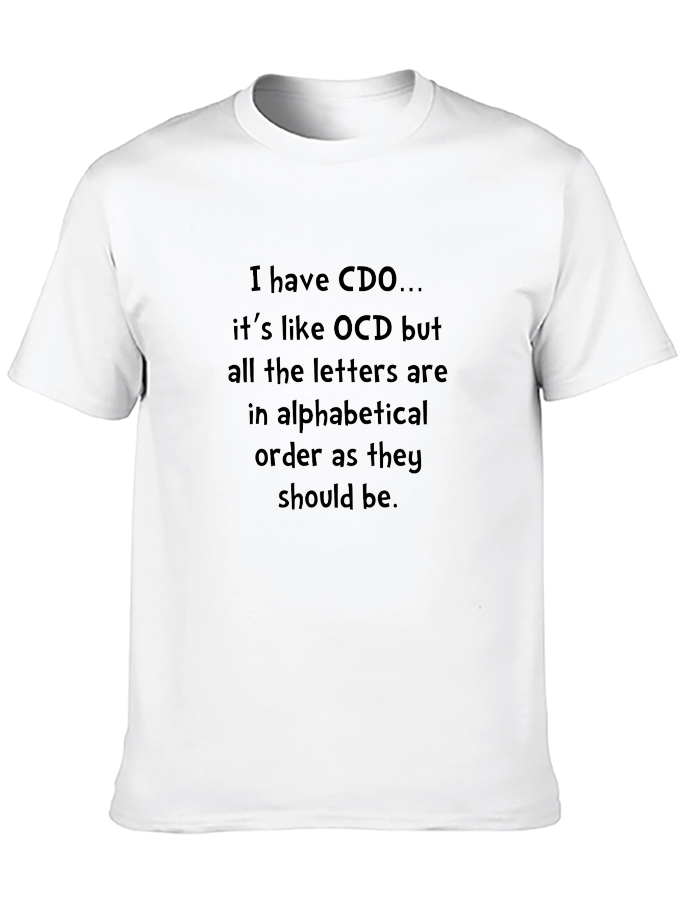 CDO Alphabetical Order T-Shirt